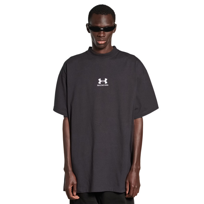 NIGO Balenciaga Men's And Women's Summer Solid Color Logo Pattern Round Neck Cotton Short Sleeve T-shirt #nigo74684