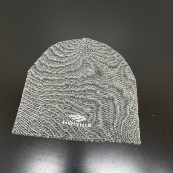 NIGO Balenciaga Men's And Women's Fall And Winter Logo Letter Printing Ribbed Knit Cotton Fleece Hat Cap #nigo74853
