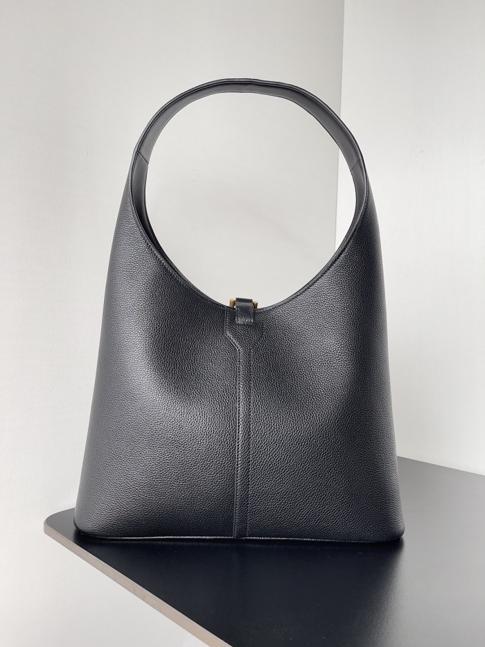 NIGO Balenciaga Locker Women's Solid Color Monogrammed Logo Lock Closure Grained Cowhide Leather Shoulder Tote Bag Bags #nigo74928