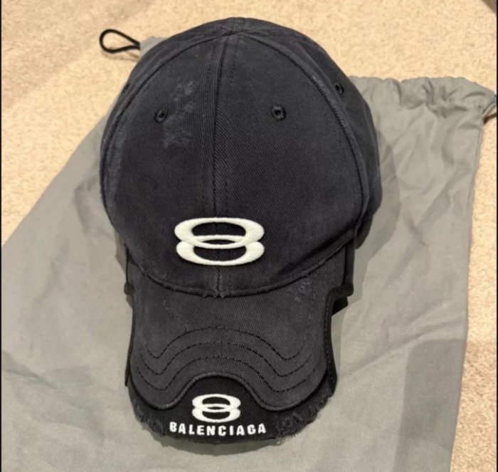 NIGO Balenciaga Men's and Women's Solid Color Embroidered Logo Design Cotton Duck Cap Hat #nigo74927