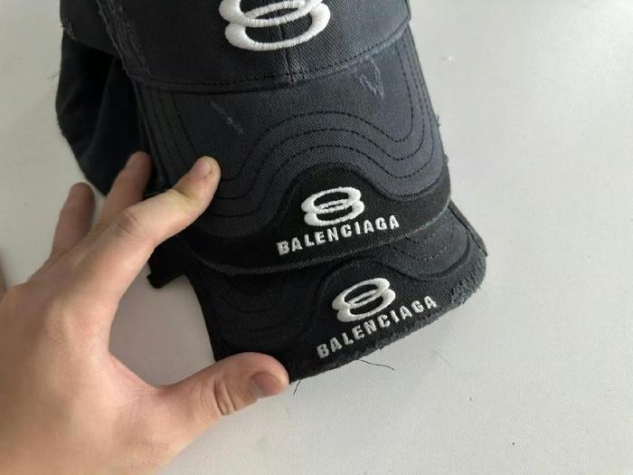 NIGO Balenciaga Men's and Women's Solid Color Embroidered Logo Design Cotton Duck Cap Hat #nigo74927