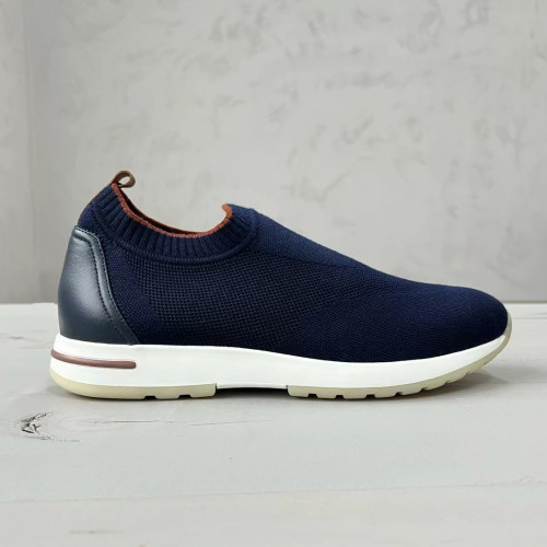 NIGO Loro Piana Men's Solid Color Round Toe Comfort Low Top Knit Life Casual Shoes #nigo74939