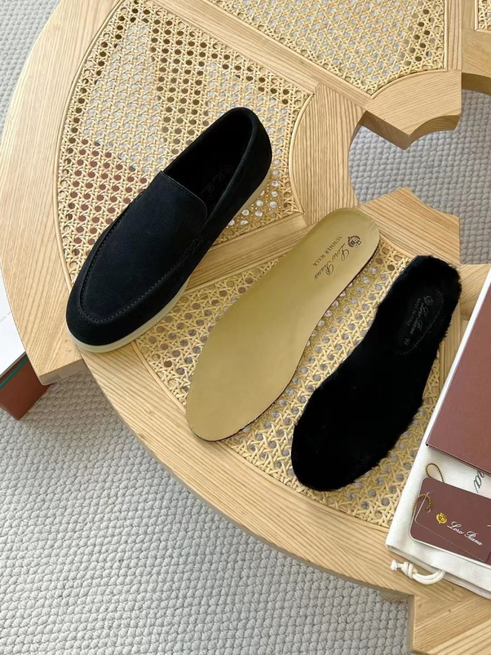 NIGO Loro Piana Men's Spring/Summer Solid Color Suede Leather Loafers Shoes #nigo74937