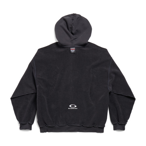 NIGO Balenciaga Men's and Women's Drop Shoulder Hooded Long Sleeve Regular Fit Zipper Sweatshirt Jacket #nigo74953