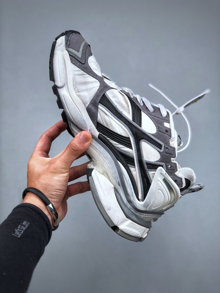 NIGO Balenciaga Runner Men's Women's Low-top Retro Trend Do Old Casual Lace-up Running Shoes #nigo74944