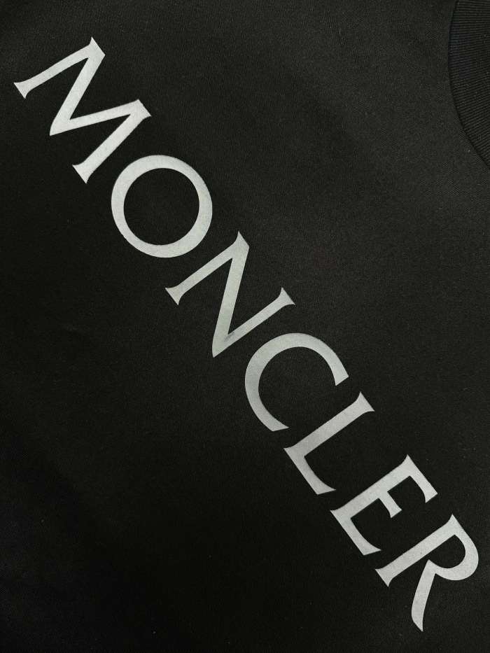 NIGO Moncler Men's Summer Solid Color Letter Logo Printed Round Neck Short Sleeve T-Shirt #nigo74955