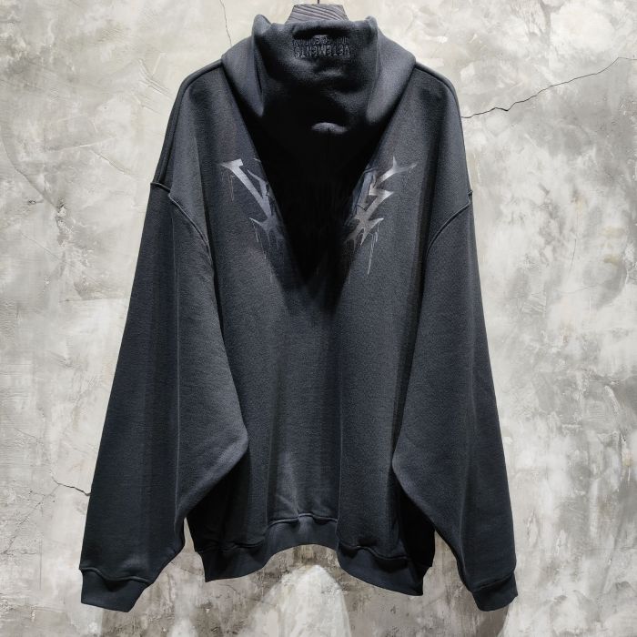 NIGO Vetements Men's High Street Skull Print Punk Hip Hop Black Sweatshirt Spring Autumn Fashion Casual Hooded Drawstring Sweatshirt Top Ngvp #nigo9862