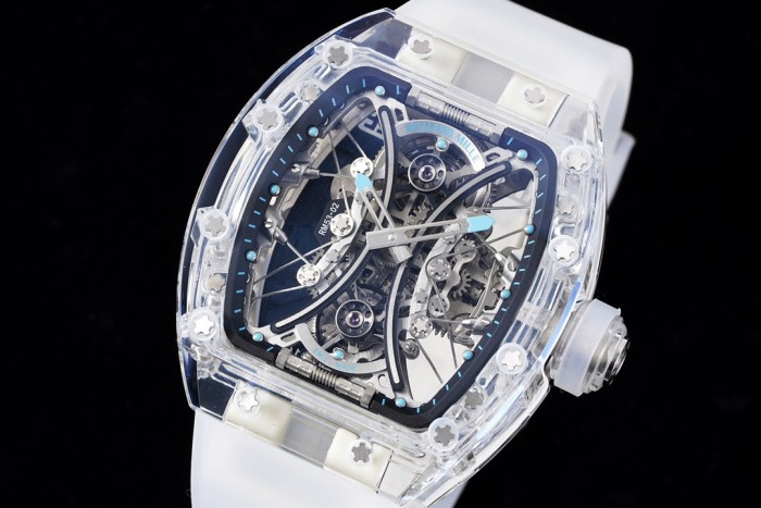 NIGO Richard Mille RM Factory Men's Tourbillon Movement Titanium Rubber Strap Fashionable Luxury Watch #nigo74978