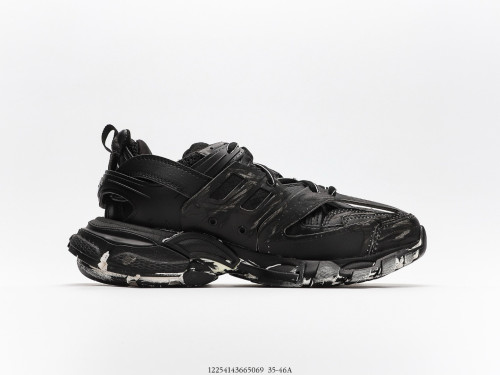 NIGO Balenciaga Men And Women Do Old Models Shock Absorption Breathable Low Top Lace Up Sneakers Shoes #nigo74962