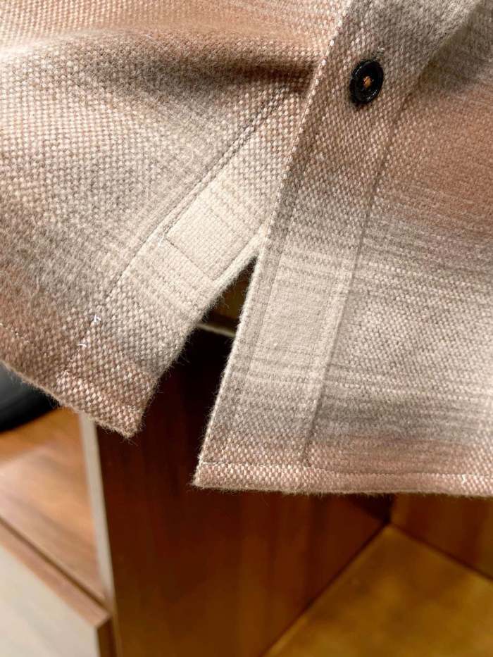 NIGO Loro Piana Men's Spring, Autumn And Winter Check Solid Color Long Sleeve Single Breasted Casual Jack Shirt Ngvp #nigo9886