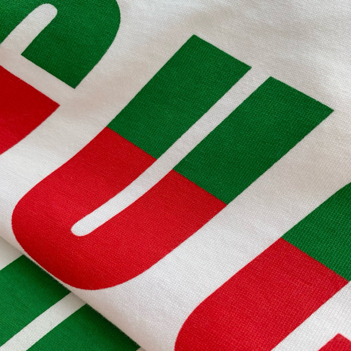 NIGO Gucci Men's Summer Blade Letter Print Round Neck Solid Color Cotton Short Sleeve T-Shirt #nigo75156