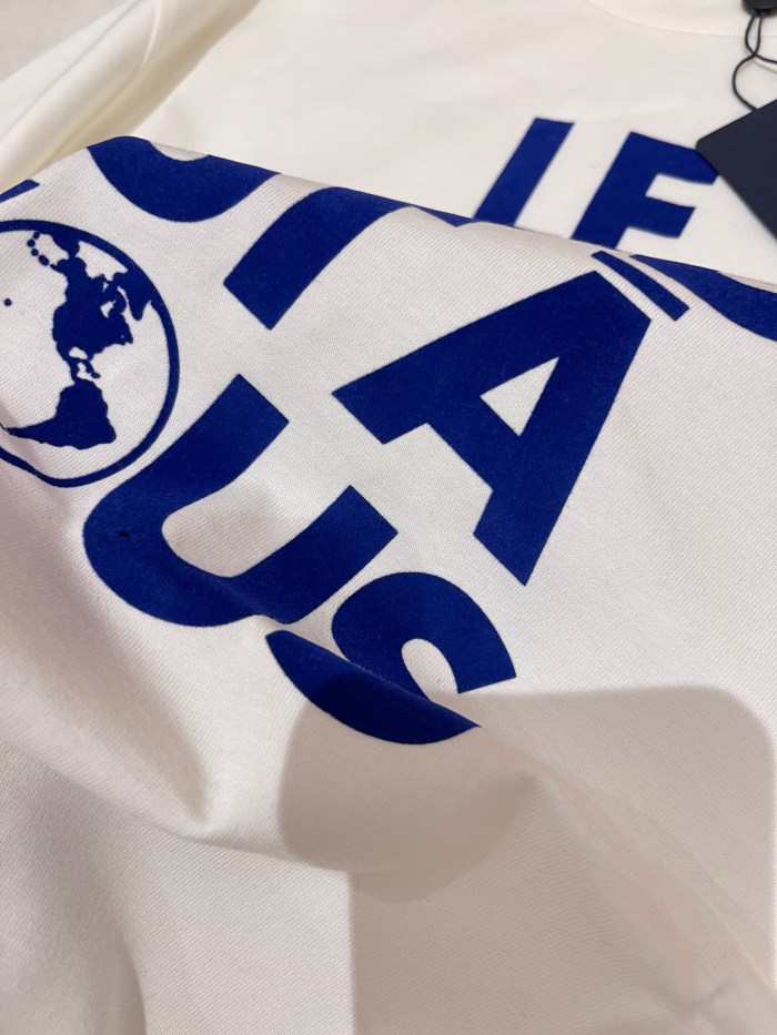 NIGO Louis Vuitton Men's Spring/Summer Graphic Cotton Letter Print Casual Fit Short Sleeve T-Shirt #nigo71828