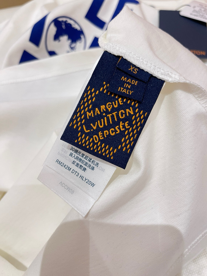 NIGO Louis Vuitton Men's Spring/Summer Graphic Cotton Letter Print Casual Fit Short Sleeve T-Shirt #nigo71828