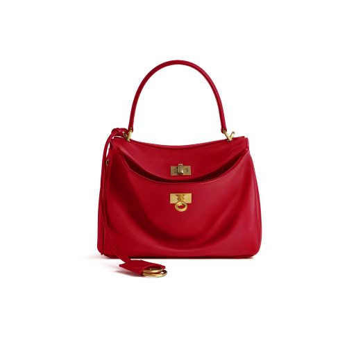 NIGO Balenciaga Women's RODEO Mini Handbag Vintage Solid Color Leather Shoulder Crossbody Bag Bags 7954562AA4V6034 Ngvp #nigo9898