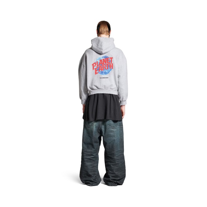 NIGO Balenciaga Men's Spring and Autumn Pattern Printed Hooded Regular Fit Zipper Long Sleeve Jacket Stretch Waistband Pants Set Suit #nigo74232