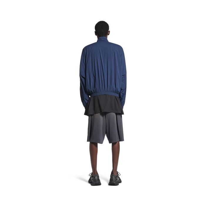 NIGO Balenciaga Men's Spring And Autumn Solid Color Loop Sports Icon Embroidered High Neck Long Sleeve Loose Fit Tracksuit Jacket #nigo71873