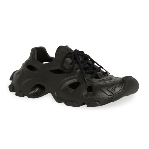 NIGO Balenciaga Men's Spring, Summer And Autumn Round Toe Solid Color Rubber Lace Up Low Top Sports Casual Shoes #nigo71872