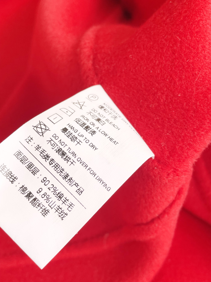 NIGO Valentino Women's Autumn And Winter Solid Color Wool Bowknot Single Breasted Compact Drap Cape Shawl Coat #nigo9918