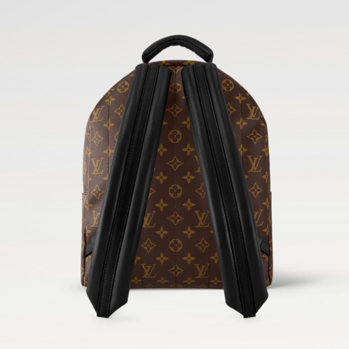 NIGO Louis Vuitton Women's Palm Springs Medium Shoulder Bag Logo Printed Zipper Closure Cowhide Backpack Solid Color Casual Bags #nigo71874