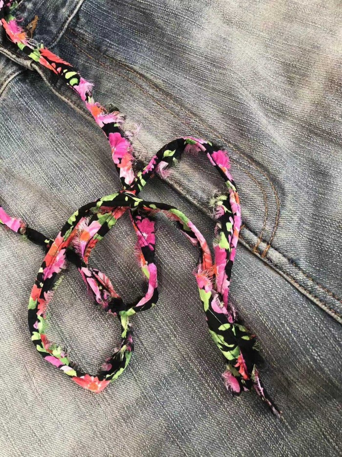 NIGO Men's Four Seasons Pattern Printed Solid Color Loose Cotton Jeans Autonomous Label-Free Casual Pants Ngvp #nigo9921