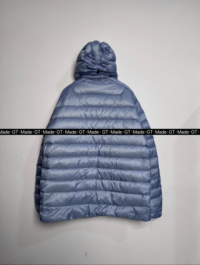 NIGO Arcteryx Men's Solid Color Zipper Lightweight Goose Down Windproof Long Sleeve Hooded Puffer Down Jacket #nigo71889