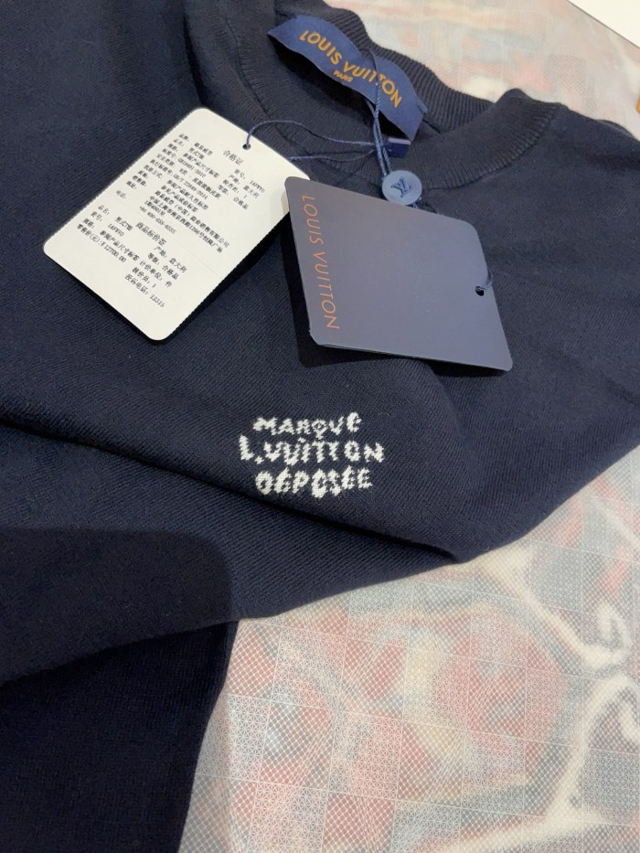 NIGO Louis Vuitton Men's Summer Jacquard Pattern Cotton Round Neck Short Sleeve T-Shirt #nigo71896