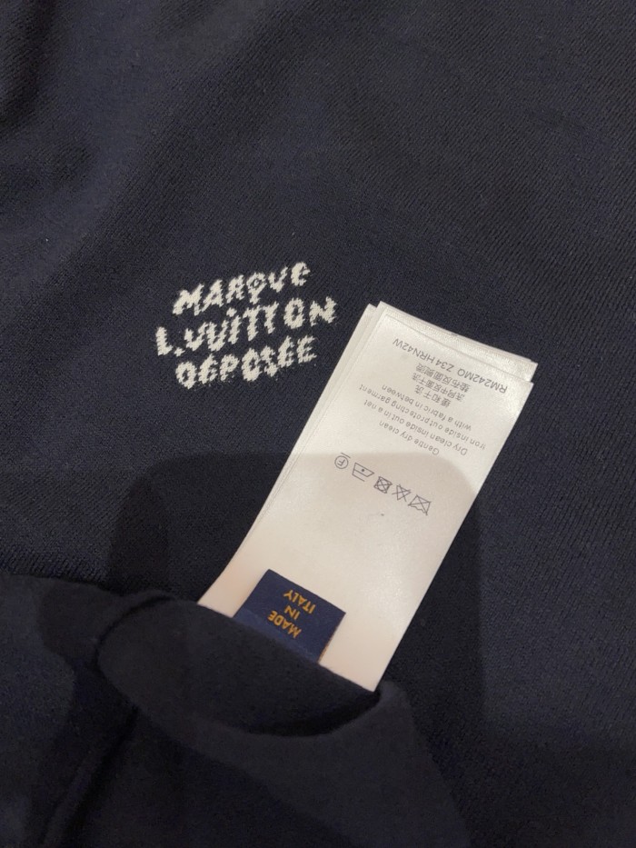 NIGO Louis Vuitton Men's Summer Jacquard Pattern Cotton Round Neck Short Sleeve T-Shirt #nigo71896