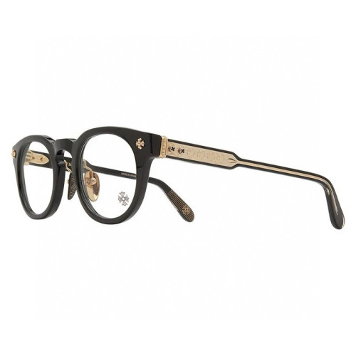 NIGO Chrome Hearts Men's Women's Fashion Logo Decoration Round Frame Silver Metal Solid Color Oval Eyeglasses Accessories #nigo71891
