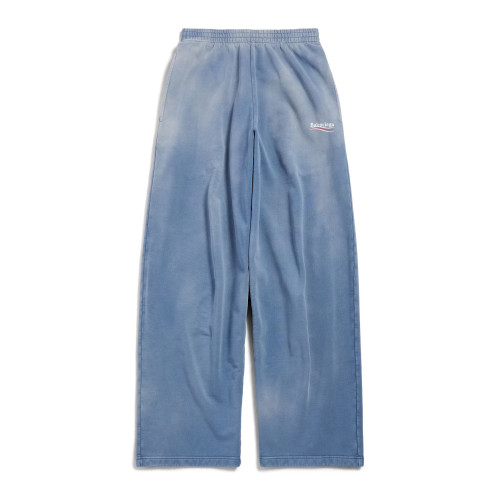 NIGO Balenciaga Men's Four Seasons Logo Printed Mid Waist Washed Gradient Loose Casual Sweatpants #nigo71895
