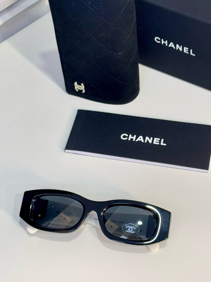 NIGO Chanel Men's Women's Logo Irregular Sunglasses Solid Color Glasses Accessories #nigo71923
