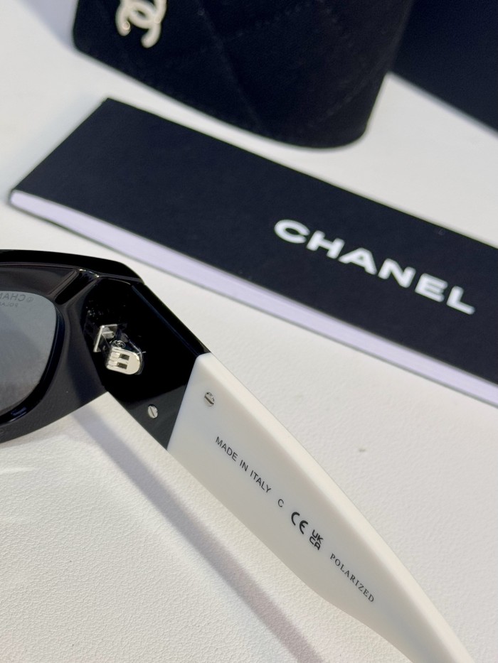 NIGO Chanel Men's Women's Logo Irregular Sunglasses Solid Color Glasses Accessories #nigo71923