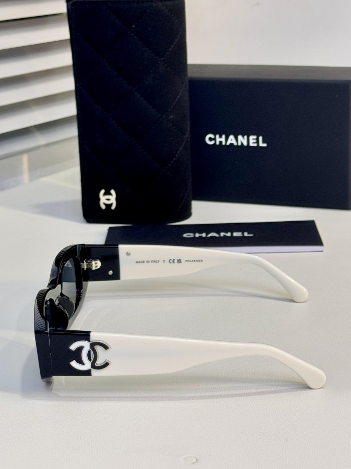 NIGO Chanel Men's Women's Logo Irregular Sunglasses Solid Color Glasses Accessories #nigo71923