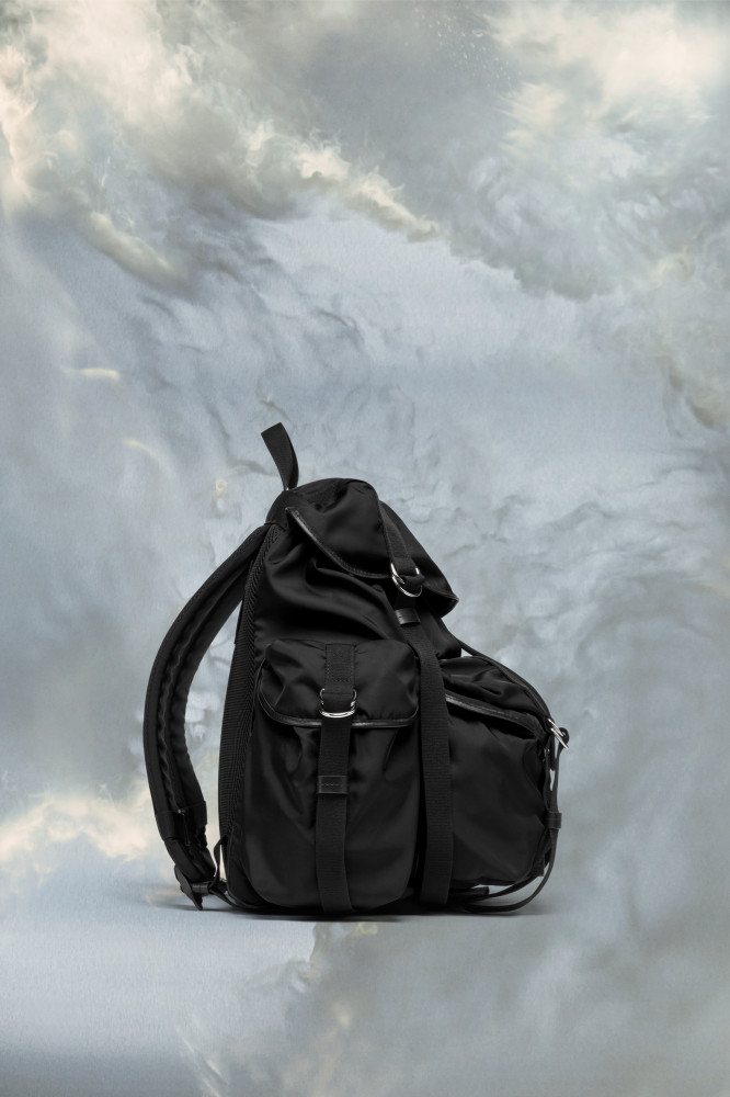 NIGO Maison Margiela Men's Nylon Solid Color Adjustable Strap Drawstring Flap High Tech XL Backpack Casual Shoulder Bag Bags SB2WA0013P6763T8013 Ngvp #nigo9919