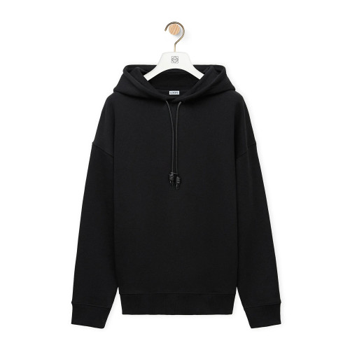 NIGO Loewe Men's Logo Embroidery Spring And Autumn Cotton Loose Solid Color Long Sleeve Pullover Hooded Drawstring Sweatshirt #nigo75195