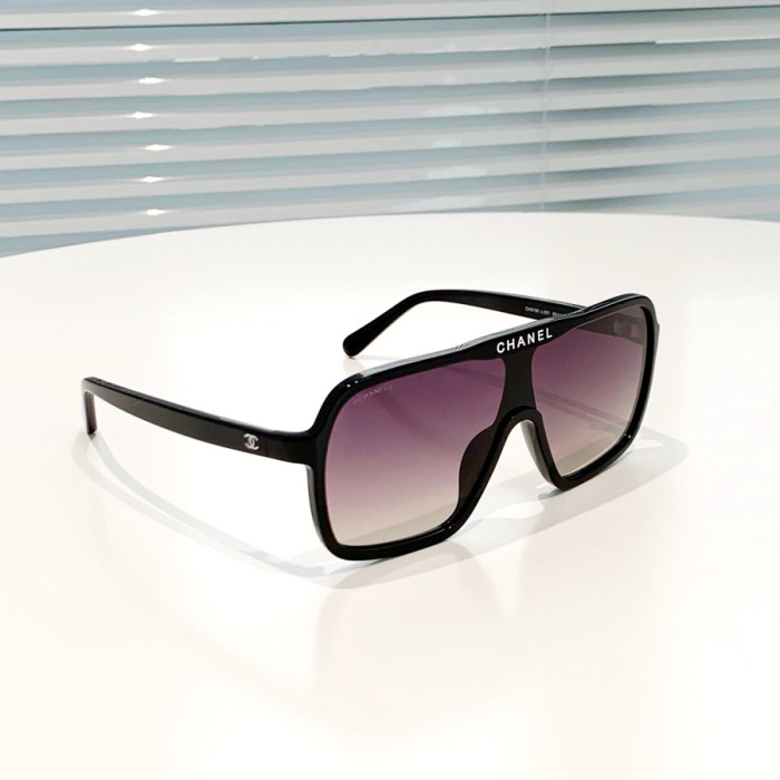 NIGO Chanel Men's and Women's Solid Color Acetate Square Sunglasses Glasses #nigo75199