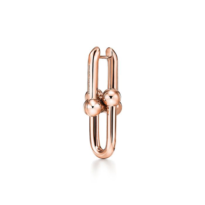 NIGO Tiffany & Co. Hardwear Collection Large Chain Hoop Earrings V Gold Fashion Luxury Sexy Earrings Jewelry Accessories  #nigo71962