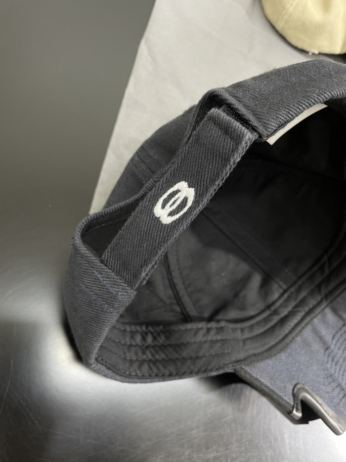 NIGO Balenciaga Men's and Women's Solid Color Embroidered Logo Design Cotton Duck Cap Hat #nigo75236
