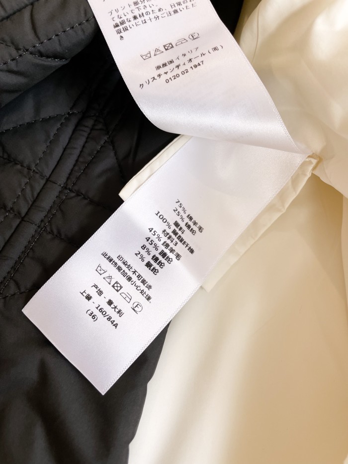 NIGO Dior Women's Autumn And Winter Solid Color Collar Double Breasted Long Sleeved Jacket Vest Two Piece Set #nigo75232