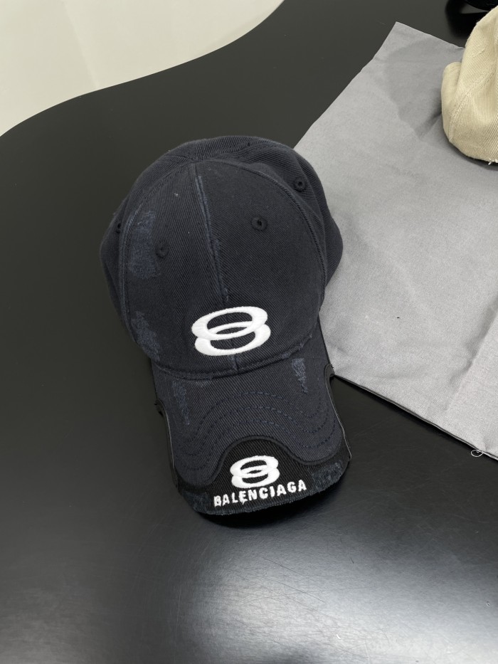 NIGO Balenciaga Men's and Women's Solid Color Embroidered Logo Design Cotton Duck Cap Hat #nigo75236