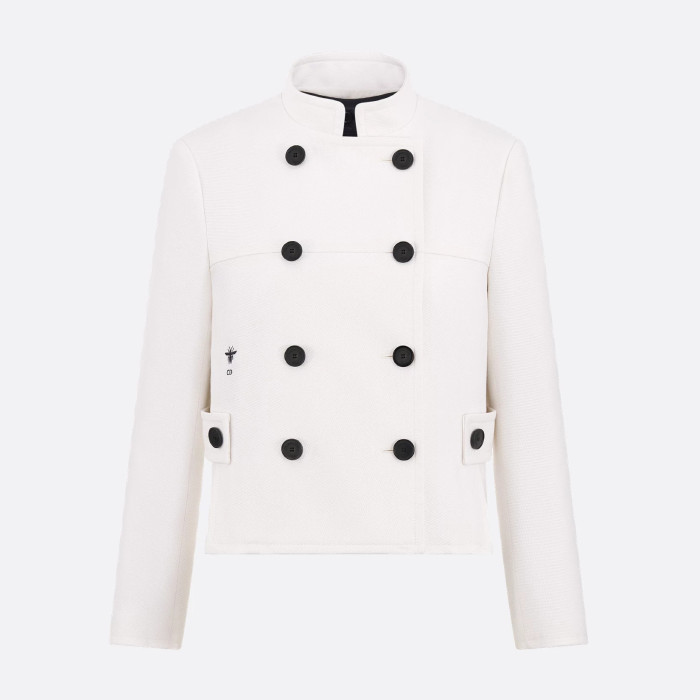 NIGO Dior Women's Autumn And Winter Solid Color Collar Double Breasted Long Sleeved Jacket Vest Two Piece Set #nigo75232