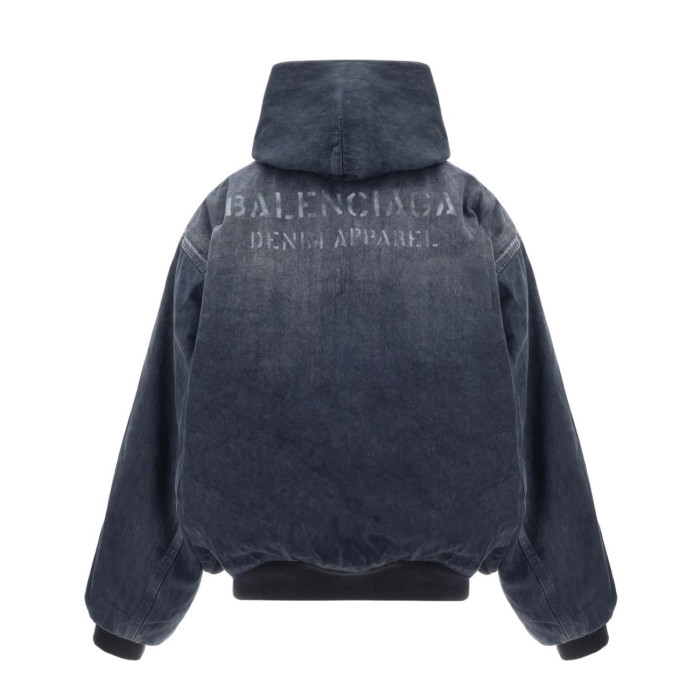 NIGO Balenciaga Men's And Women's Spring And Fall Letter Logo Loose Hooded Long Sleeved Zipper Jacket #nigo75249