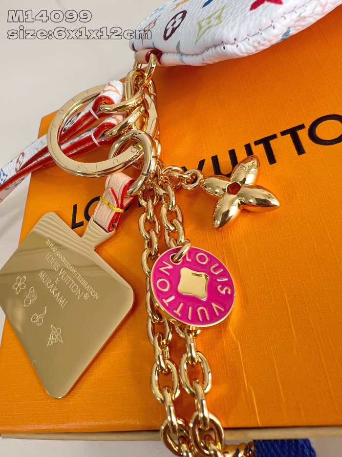 NIGO Louis Vuitton LV x TM Women's Chain Shoulder Strap Colorful Printed Shoulder Slanting Cell Phone Bag Bags #nigo75244