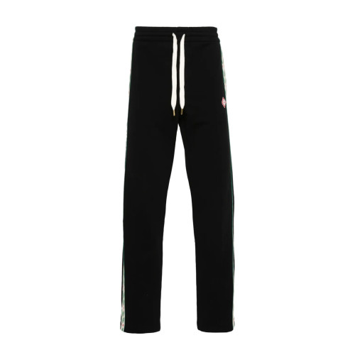 NIGO Casablanca Men's Solid Color Mid-Rise Straight Leg Cotton Long Lace-Up Casual Pants #nigo75258