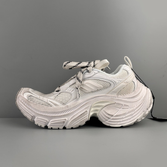 NIGO Balenciaga 6XL Men's and Women's Colorblocked Mesh Round Toe Drawstring Low Top Chunky Sneakers Shoes #nigo75284