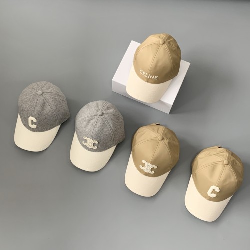NIGO Celine Men's Women's Fashion Retro Letter Embroidery Baseball Cap Solid Color Casual Duck Tongue Hat #nigo75295