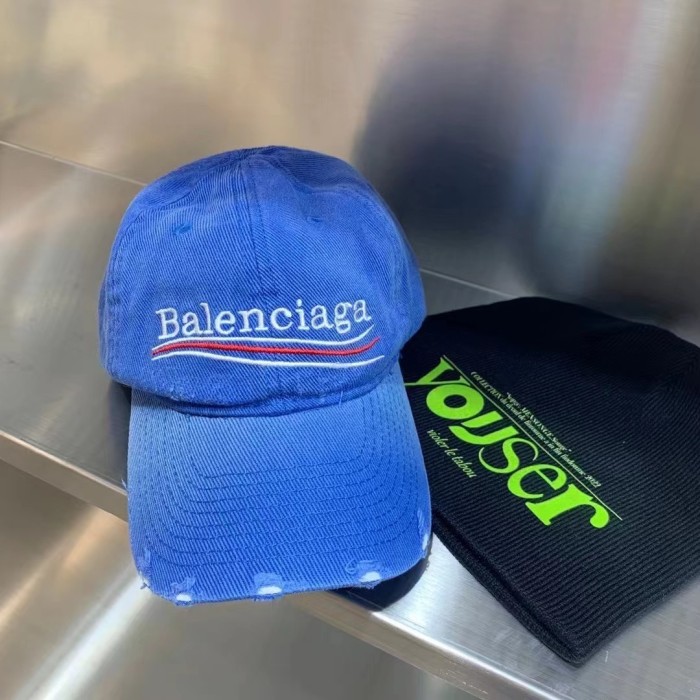 NIGO Balenciaga Men's and Women's Solid Color Embroidered Logo Design Cotton Duck Cap Hat #nigo75313