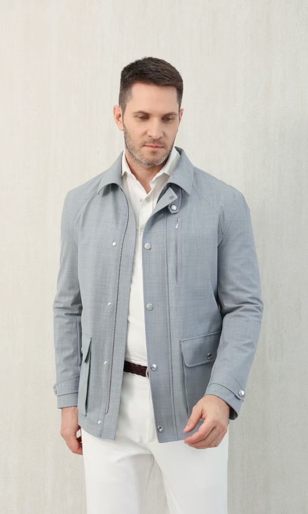 NIGO Brunello Cucinelli Men's Spring And Summer Fashion Shoulder Insert Sleeve Military Jacket Light And Comfortable Temperament Jacket Coat Ngvp #nigo9961