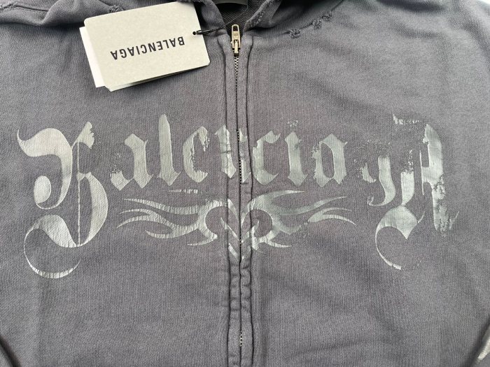 NIGO Balenciaga Men's Women's Spring And Autumn Letter Printed Solid Color Zipper Loose Solid Color Hooded Sweatshirt Jacket Ngvp #nigo9958