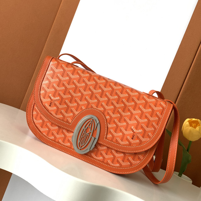 NIGO GOYARD Men's and Women's Old Flower Full Print Adjustable Shoulder Strap Canvas Patchwork Leather Flap Messenger Bag Shoulder Crossbody Bags #nigo75318