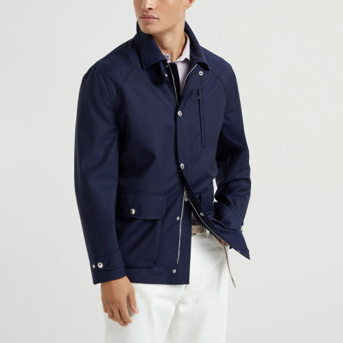 NIGO Brunello Cucinelli Men's Spring And Summer Fashion Shoulder Insert Sleeve Military Jacket Light And Comfortable Temperament Jacket Coat Ngvp #nigo9961